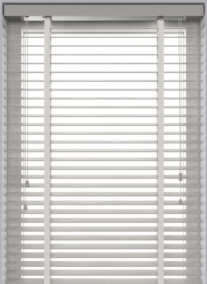Decosol Persienn trä 50 mm 140x180 cm vit